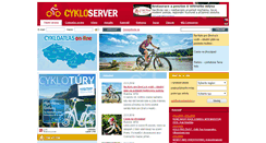 Desktop Screenshot of cykloserver.cz